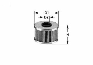 CLEAN FILTERS Degvielas filtrs MG 098